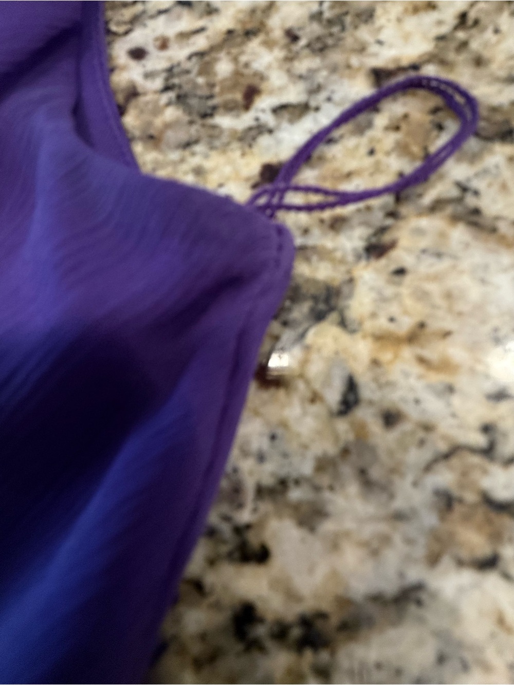 London Times purple sleeveless bodycon tiered midi dress SZ 6 - Picture 6 of 12